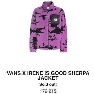VANS X IRENE IS GOOD Sherpa Jacket